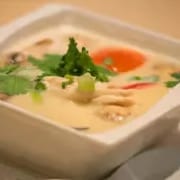 Chicken Coconut Cream Soup (Tom Ka Kai).