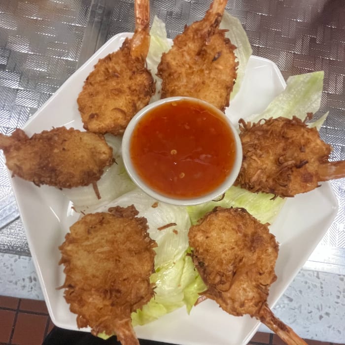 Butterfly Coconut Shrimp.