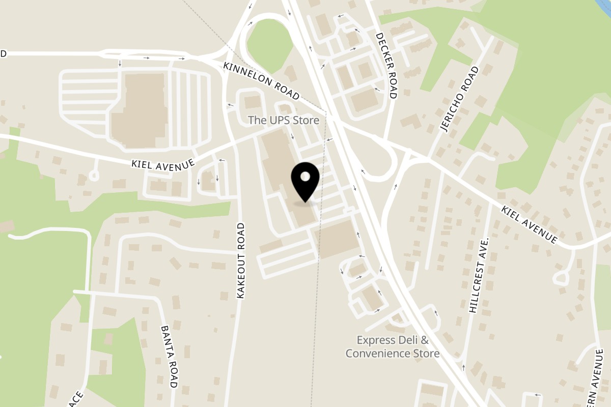 Map showing the location of House of Thai on 1483 NJ-23 Unit 6 in Kinnelon